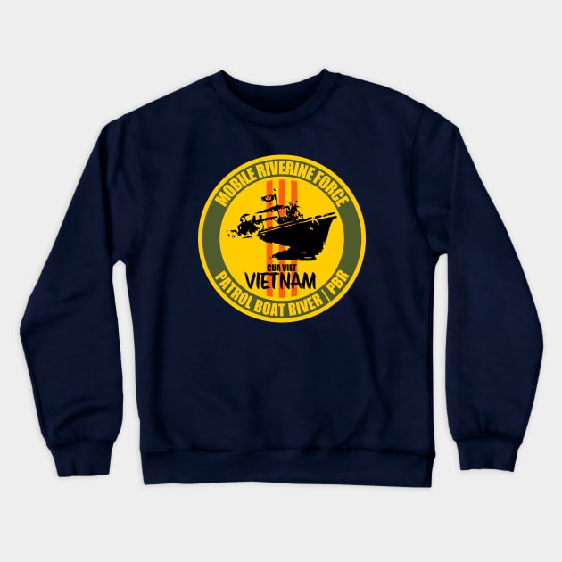 Mobile Riverine Force Crewneck Sweatshirt by TCP